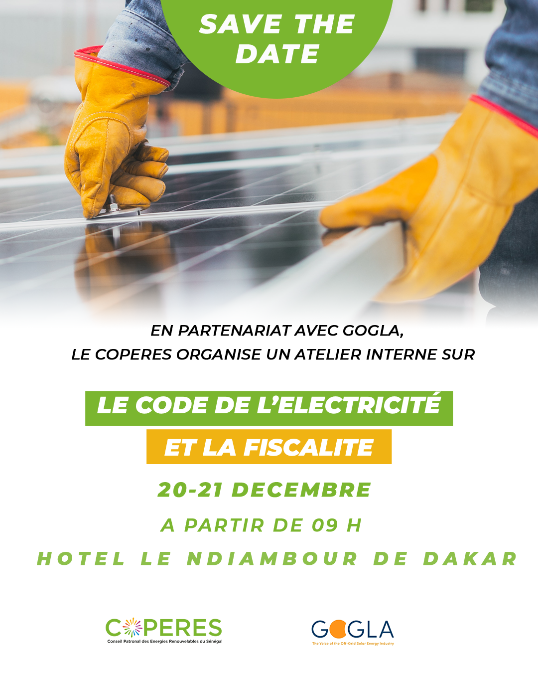 Information and awareness-raising workshop on the Electricity Code
